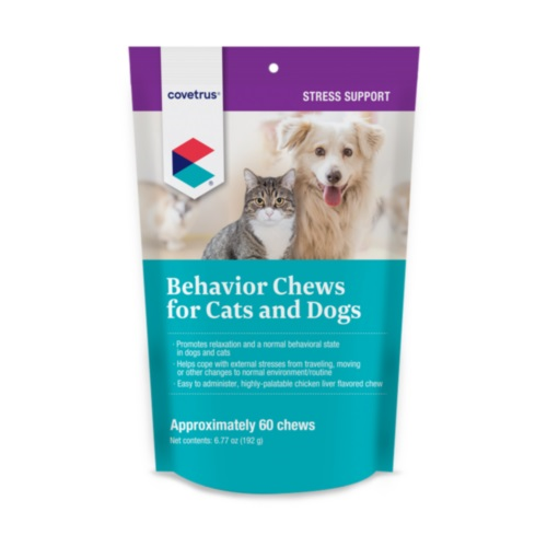 Covetrus Behavior Chews For Cats and Dogs, 60 Chews