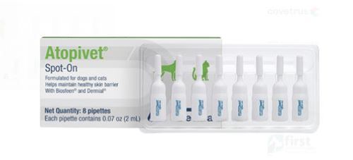 Dechra Atopivet Spot-On 2 ml, 8 Tubes